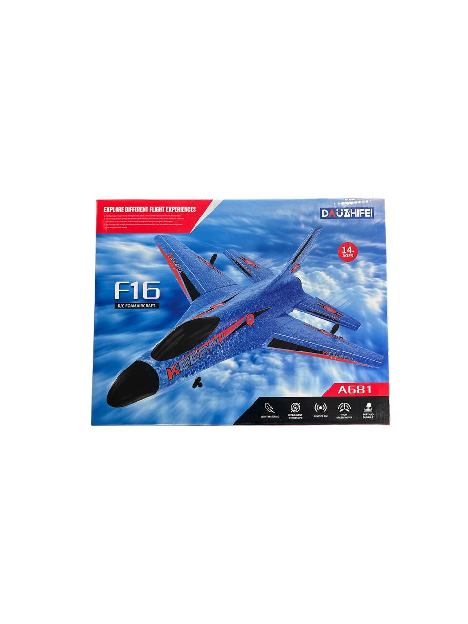هواپیما کنترلی مدل f16 کد a681-1