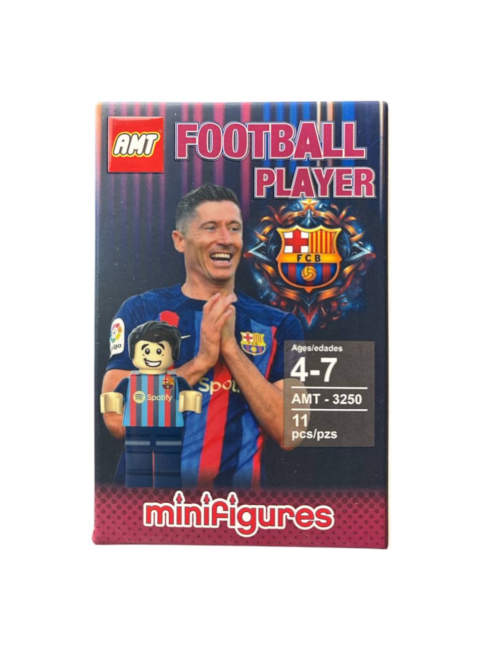 لگو فیگور فوتبالی لواندوفسکی مدل footboll کد amt3250