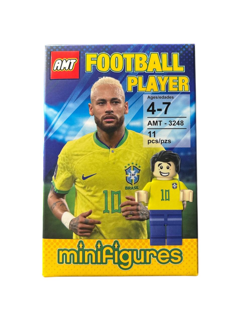 لگو فیگور فوتبالی نیمار مدل footboll کد amt3248