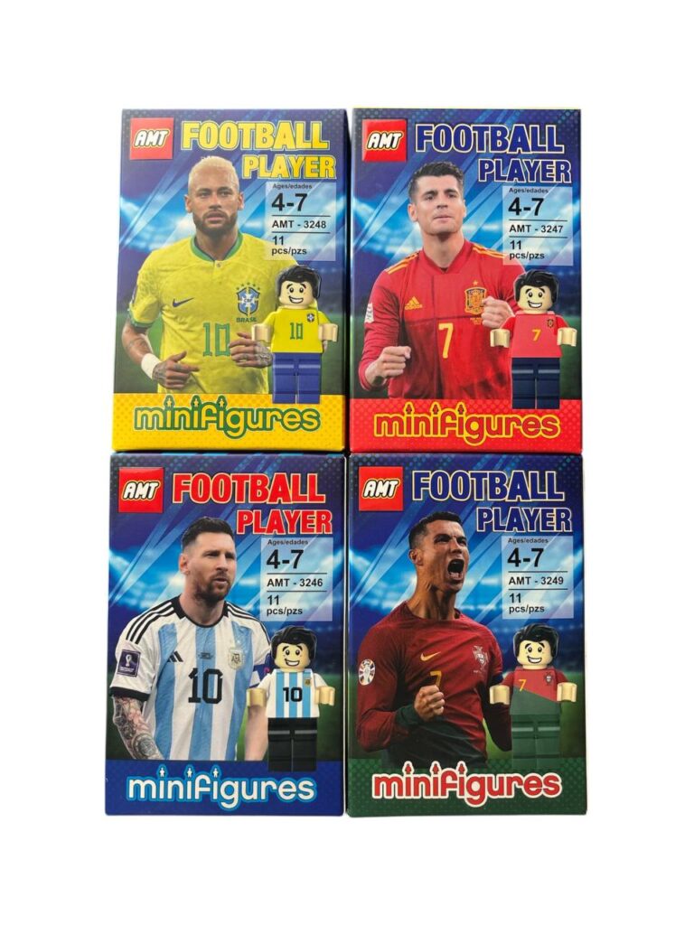 لگو فیگور فوتبالی پک 4 عددی