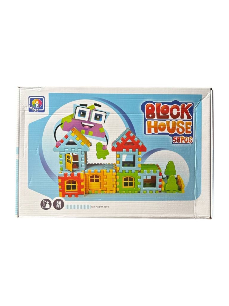 بلوکهای خانه سازی 58 تکه