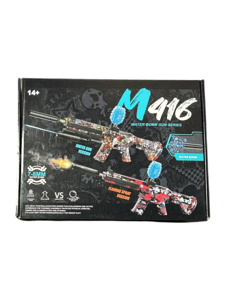 تفنگ m۴16 تیر ژله ای شارژی
