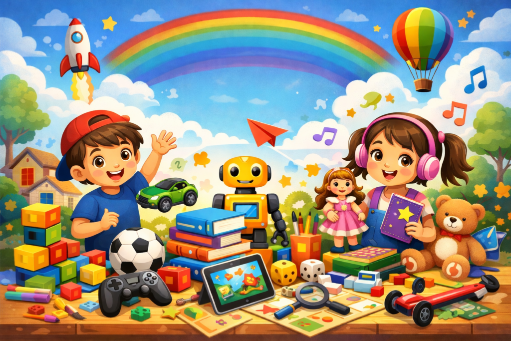 خرید اسباب بازی 6 تا 9 سال